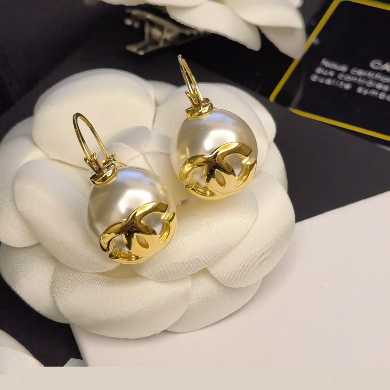 Ch*el earrings
